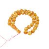 Golden Baltic Amber Tasbih 33 Count Amber Rosary-Amber rosaries-Home