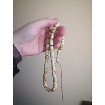 Amber Tasbih Muslim Rosary 33 - Amber Dhikr Misbaha - Amber rosary-Amber rosaries-Home