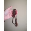 Resin prayer rosary with pressed amber for Muslims