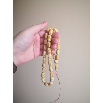 Pressed amber rosary - Tasbih online