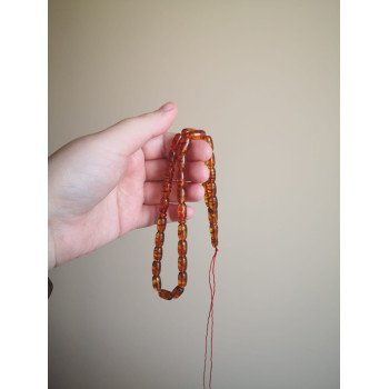 Baltic Amber Misbaha 33 Beads Islamic