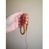 Traditional Turkish amber tasbih rosary