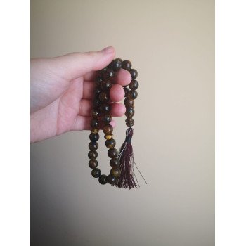 Traditional Islamic Modified Amber Rosary