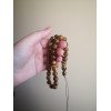 Pressed Amber Islamic Rosary Misbaha Gift for Religious Reflection
