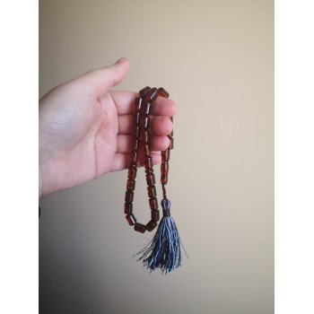 Ramadan Gift – Pressed Amber Misbaha