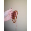 Pressed amber rosary - prayer beads islam