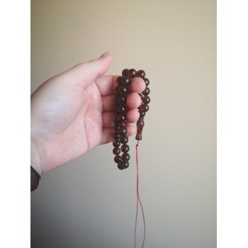 Pressed Amber rosary – Peaceful Mind Edition