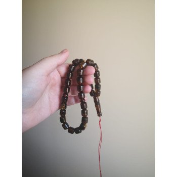 Islamic Amber Misbaha Handmade Rosary