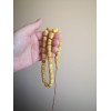 Authentic Muslim prayer beads pressed amber