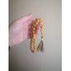 Handmade Pressed Amber Misbaha for Prayer