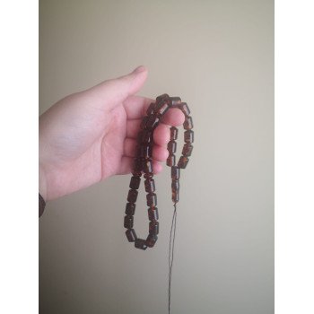 Amber Gemstone Tesbih for Mindfulness