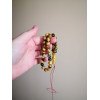 Pressed Amber Islamic Rosary Misbaha Gift for Ramadan and Faith