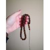 Islamic Misbaha 33 Beads from Pressed Amber