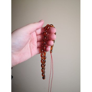 Amber Islamic Rosary Misbaha for Men and Women