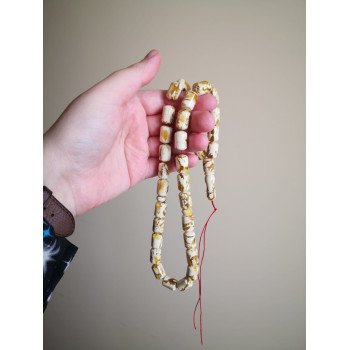 Quran Time Modified Amber Rosary – 33 Beads