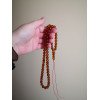 Pressed Amber Muslim Prayer Beads