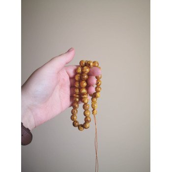 Islamic Gift – Pressed Amber Prayer Beads