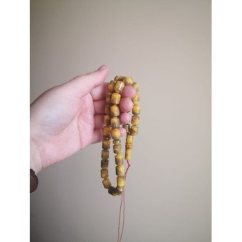 Amber Damla Tesbih Perfect for Hijri New Year