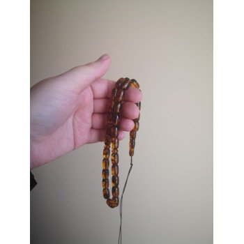Islamic spiritual accessory - Amber rosary