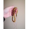 Ramadan gift Islamic Rosary with Baltic Pressed Amber