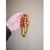 Pressed amber rosary - Daily use rosary