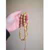 Divine Calm – Pressed Amber Rosary