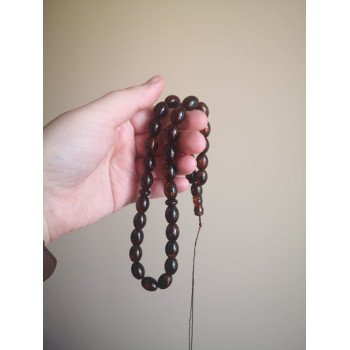 Pressed Amber Rosary Beads – Perfect Ramadan Gift