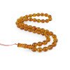 Amber rosary pressed beads - Gift for spiritual person-Islamic Prayer rosary-Amber rosaries