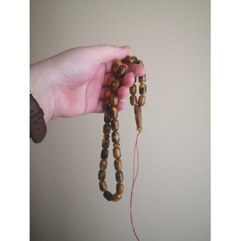 Pressed Amber Misbaha Tesbih - Islam religion