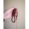 Pressed amber rosary Meditation beads for Muslims