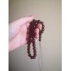 Meditation beads with Pressed amber rosary