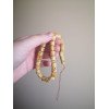 Pressed Amber Islamic Rosary Misbaha Gift for Daily Prayer