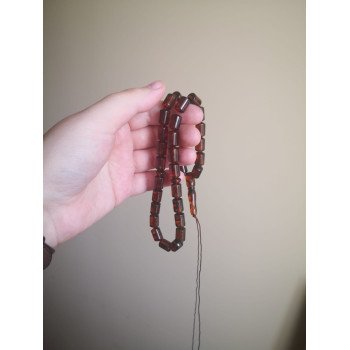33 Prayer Beads - Amber rosary - Elevate Your Ramadan Experience
