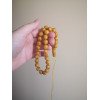 Pressed Amber Islamic Rosary Misbaha Gift for Spiritual Blessings