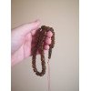 Brown Pressed amber rosary for Ramadan gift