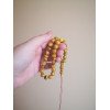 Luxury pressed Baltic amber rosary