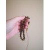 Baltic amber rosary for meditation - Pressed prayer beads