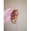 Pressed amber 33 beads rosary Ramadan gift
