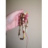 Pressed Amber Islamic Rosary Misbaha Gift for Devotion and Faith