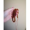 Pressed amber tasbeeh Rosary