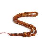 Baltic amber Islamic rosary with pressed beads-Islamic Prayer rosary-Amber rosaries