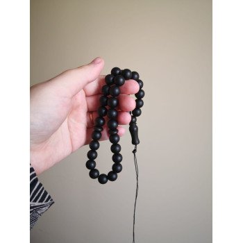Pressed Amber Islamic Rosary for Prayer Gift