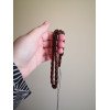 Tasbeeh with 33 beads with Pressed amber