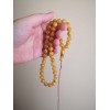 Pressed Amber Beads Islamic Rosary