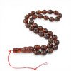 Handmade Pressed Amber Misbaha Muslim Rosary Gift-Amber rosaries-Home