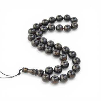 Premium Amber Style Tesbih Prayer Beads for Men-Amber rosaries-Home