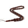 Tasbeeh with 33 beads with Pressed amber-Islamic Prayer rosary-Amber rosaries