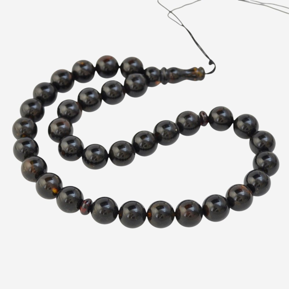 Premium Amber Style Tesbih Prayer Beads for Men | Amber rosaries | TOLEMER.COM 