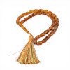 Elegant Pressed Amber Rosary Tesbih Gift for Him-Amber rosaries-Home