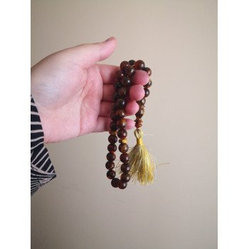 Amber Rosary Islamic Prayer Beads Misbaha